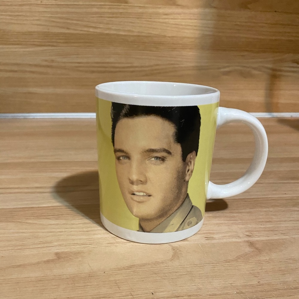 Elvis G.I Blues coffee mug